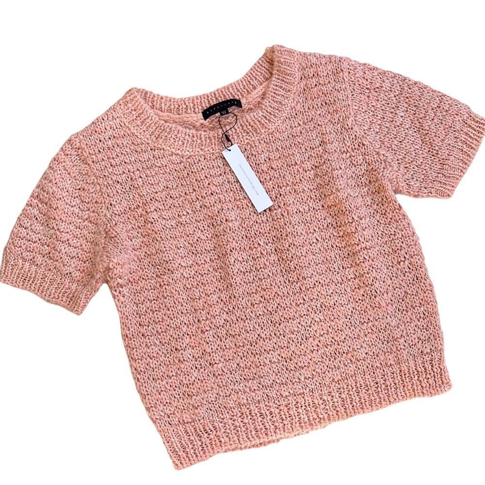 Sanctuary Women's Sweater in Peach